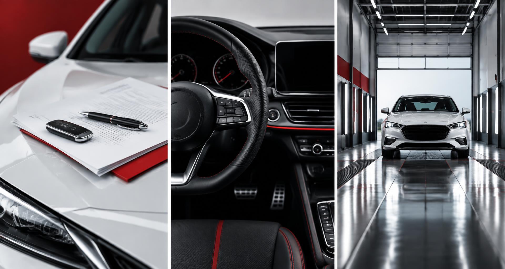 Lease paperwork, vehicle controls, and return inspection
