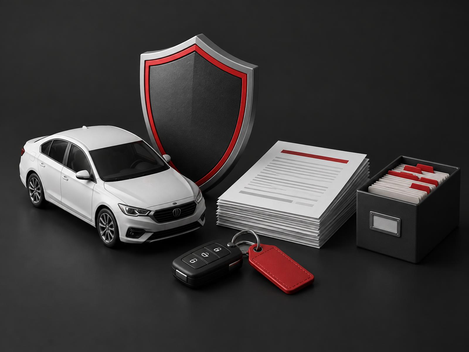 Vehicle, policy documents, and protective shield